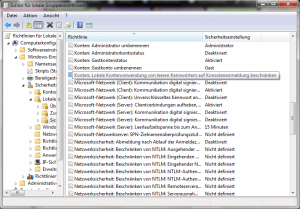 Editor für lokale Gruppenrichtlinien